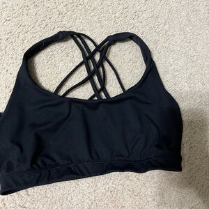 Victoria’s Secret black sports bra. M